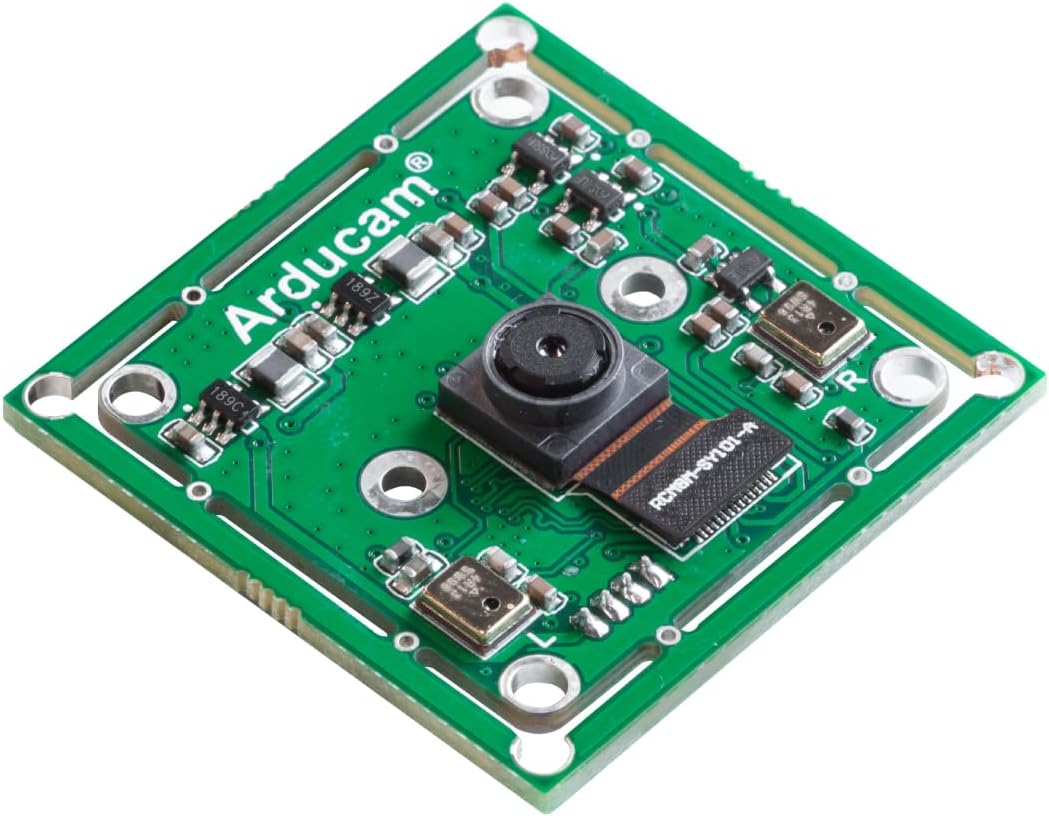 Arducam 4K 8MP IMX219 Autofocus USB Camera Module with Microphone, 1080P Mini UVC USB2.0 Webcam