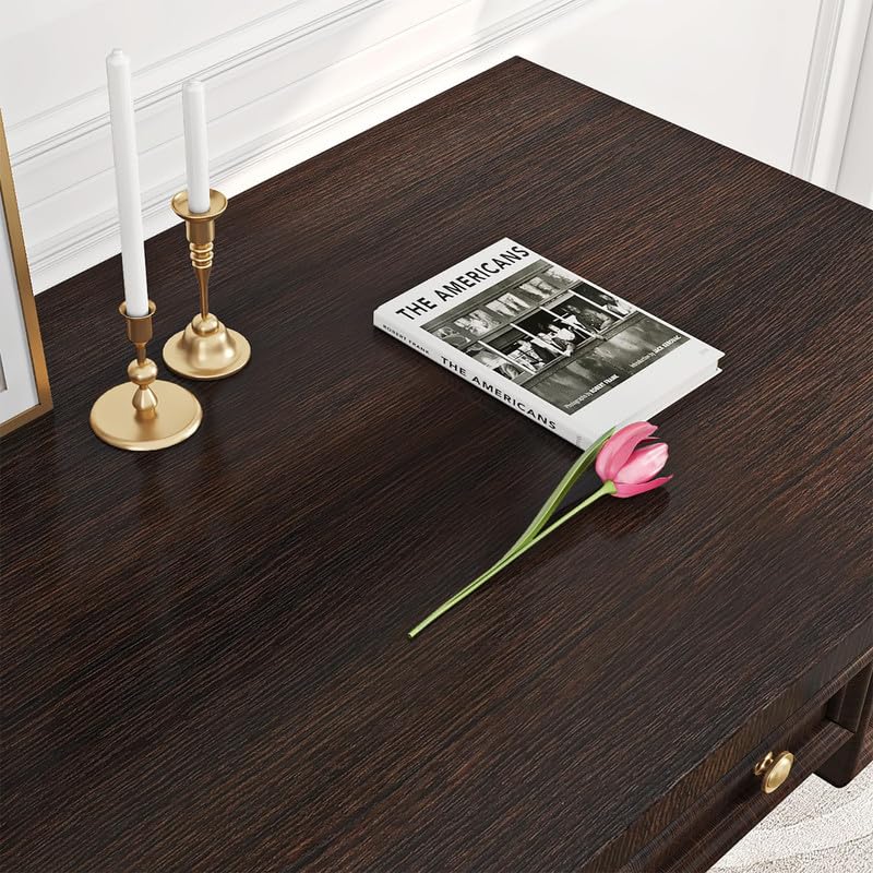 Image of Vinyl Furnituer Wallpaper Wood Door,DIY Vinyl,Almirah, Shelf Liner,Kitchen Cabinets Wallpaper | 2 Feet X 3 Feet- Wooden self Adhesive wall Paper