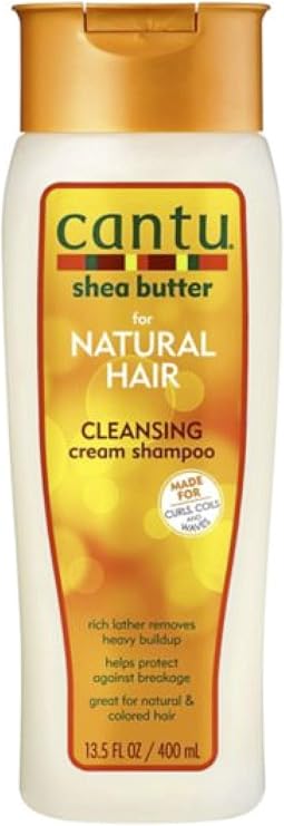Cantu Coconut Curling Cream 12oz with Sulphate Free Shampoo & Conditioner 12oz & Shea Butter Moisturizing Curl Activator Cream 12oz