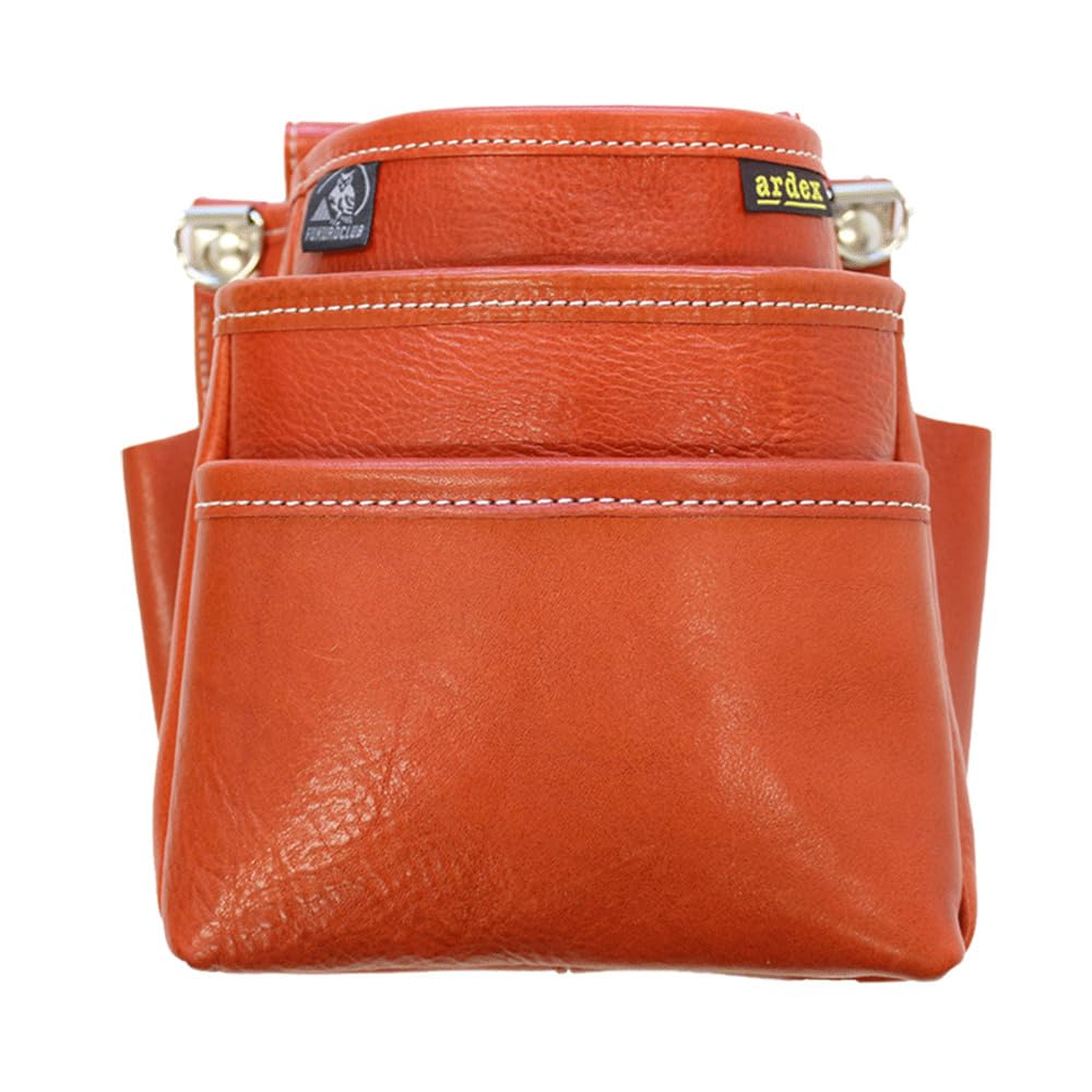 あいすくりーむ　ふくろ倶楽部　腰袋 FUKURO CLUB ふくろ倶楽部 腰袋 釘袋 朱雀 六型 赤 SZ-834R RED