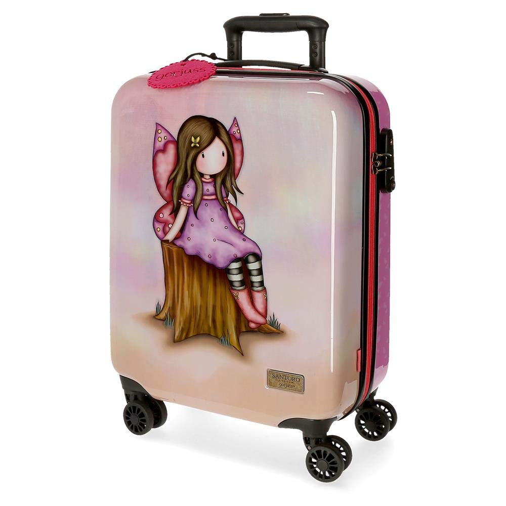Santoro Gorjuss Wishing and Hoping Multicoloured Cabin Suitcase 37 x 55