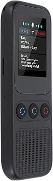 138 Languages with AI Translation, Voice Photo Translation Device, 2.0 inch, Recording Offline Online Translator, for ChatGPT, Exchange Rate Unit Conversion