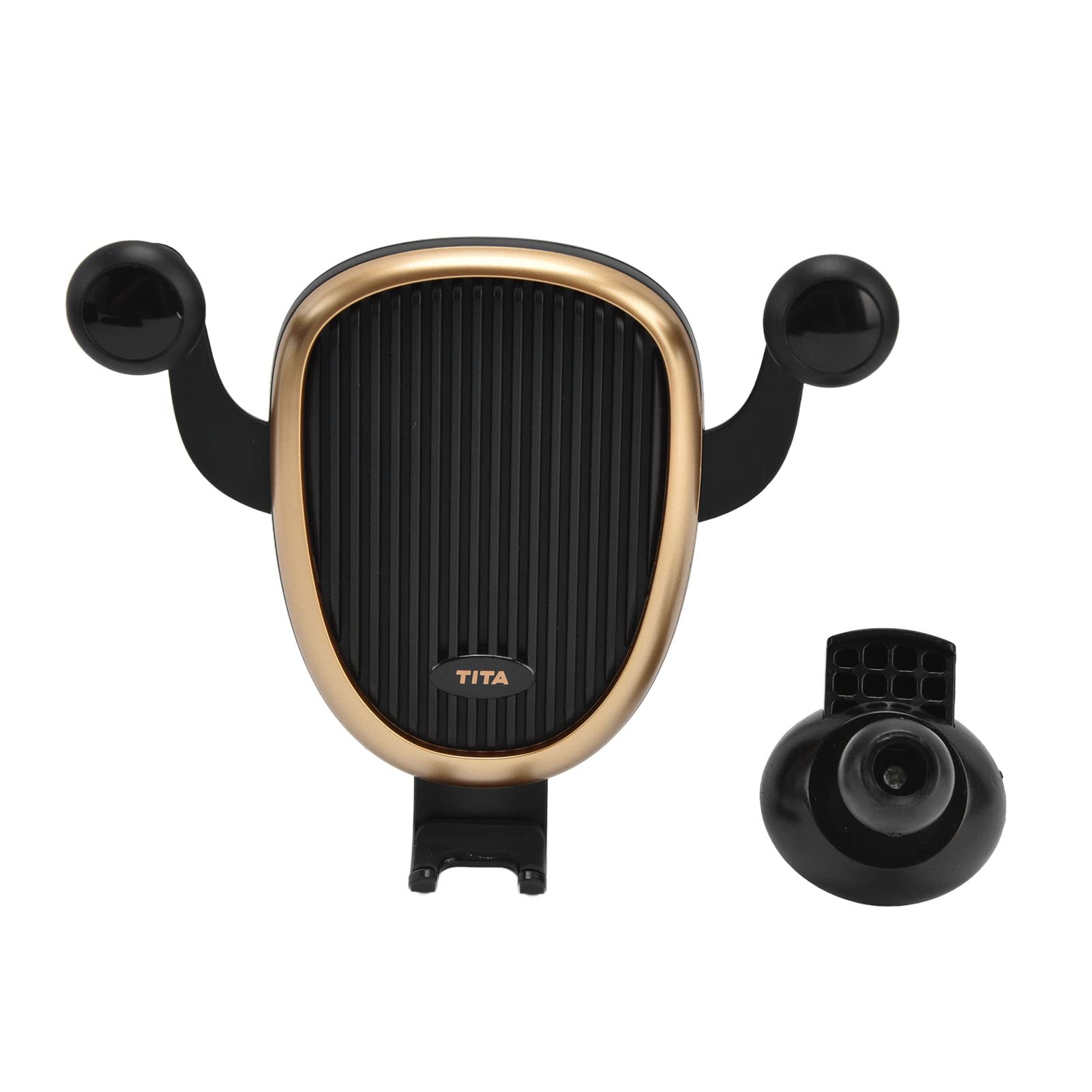 Ejoyous Supporto per Telefono per Auto Supporto per Telefono per Presa d'aria in Silicone ABS per Smartphone da 4,5 a 6,5 ​​pollici Rotazione a 360 Gradi Visualizzazione Orizzontale Verticale per