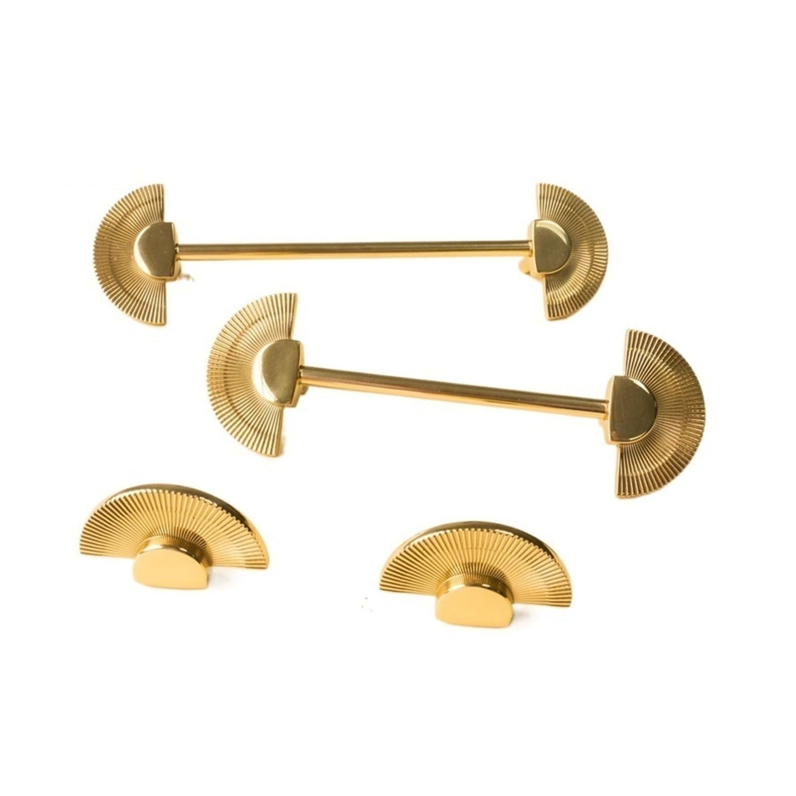 Amazon.com: UAMOU Solid Brass Furniture Handles Sector Drawer Knobs Golden  Dresser Knobs Retro Handles for Cabinets and Drawers Wardrobe Pulls  Cheerfully (Color : 1 Piece Sigle Hole) : Tools & Home Improvement