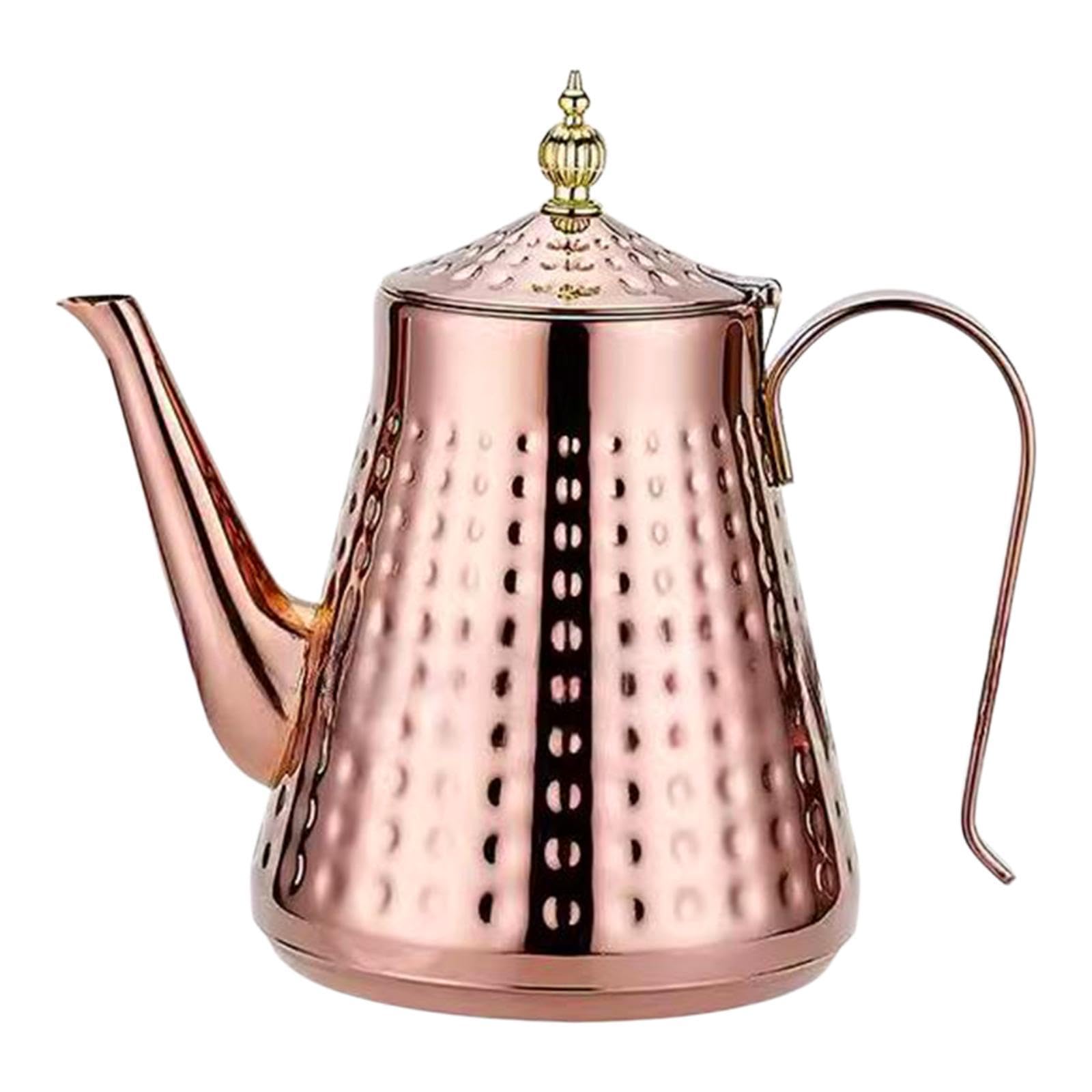 Bouilloire en acier inoxydable de 1,7l avec son infuseur de thé amovible