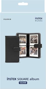 Fujifilm INS SQ Photo Album 2, Black, One Size