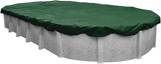Robelle 371224-4 Supreme Above Ground Swimming Pool Cover for 12 by 24-Feet Oval Pool