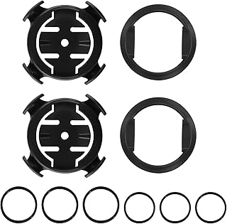 Bicycle Mount Compatible with Garmin GPS, Pack of 2 Bicycle Mount for Garmin GPS, Bicycle Computer Handlebar Mount for Garmin Edge 200/500/510/520/800/810/1000