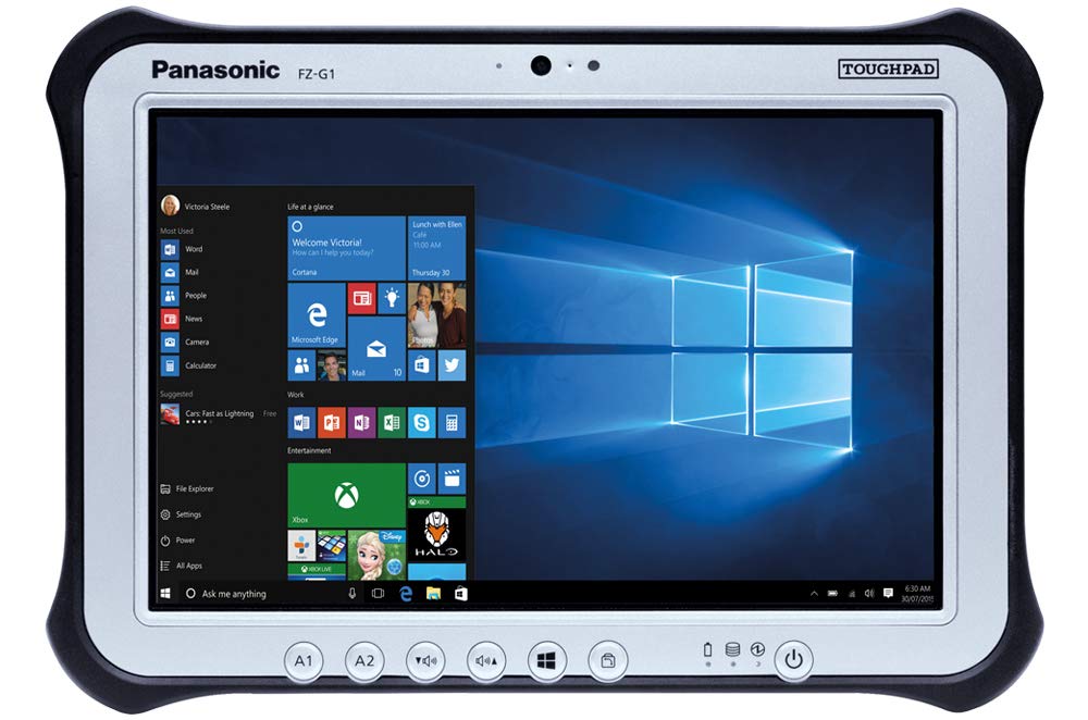 Panasonic Toughpad FZ-G1 MK5 25.6 cm (10.1") 7th gen Intel® Core™ i5 8 GB 256 GB Wi-Fi 5 (802.11ac) 4G Black,Silver Windows 10 Pro