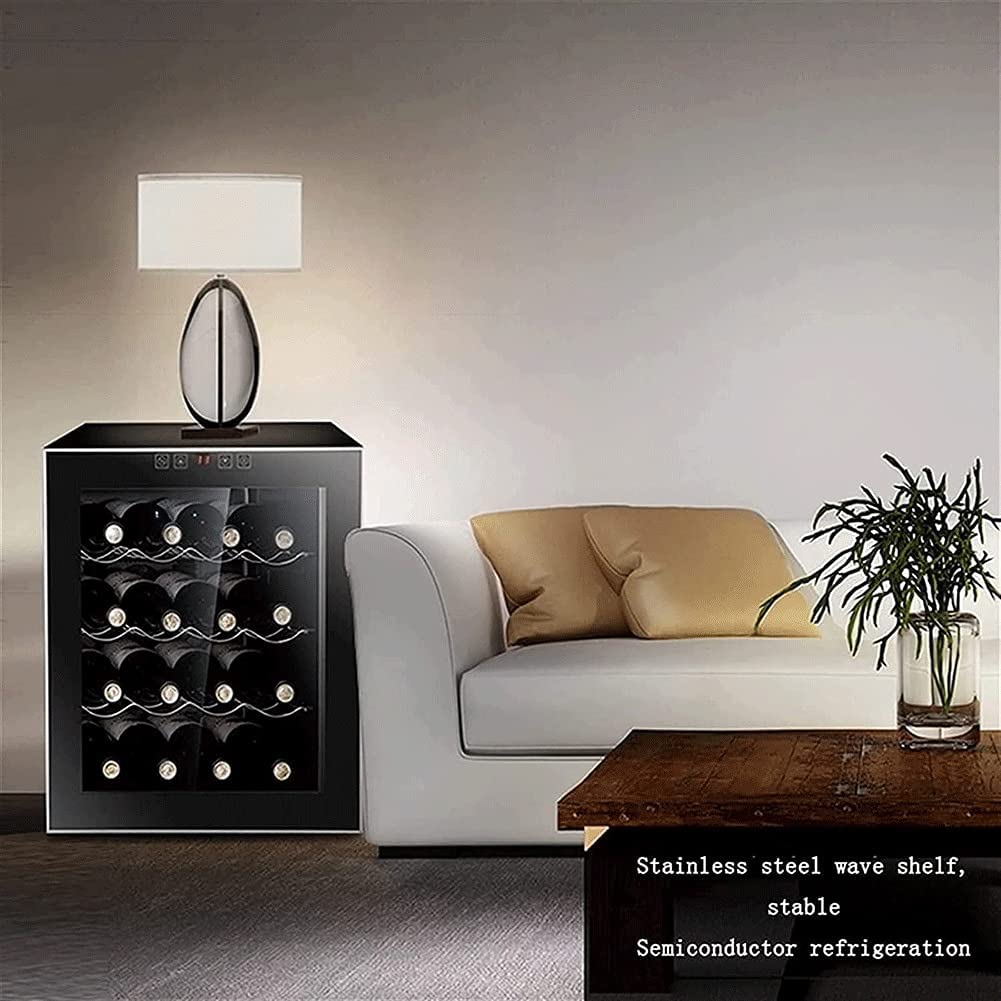 LJLZXPBUS 16 Bottle Compressor Wine Cooler Refrigerator Large Freestanding Wine Cellar 41f-64f Digital Temperature Control Wine Fridge for Red, Champagne Or Sparkling Wine on Fridge.com