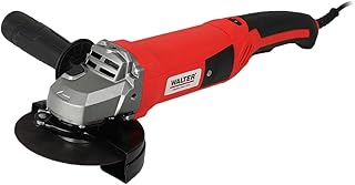 WALTER Winkelschleifer 1200W, 125mm, schwarz/rot, Zusatzhandgriff in 3 Positionen montierbar, Schnellverschluss, Drehzahl ...