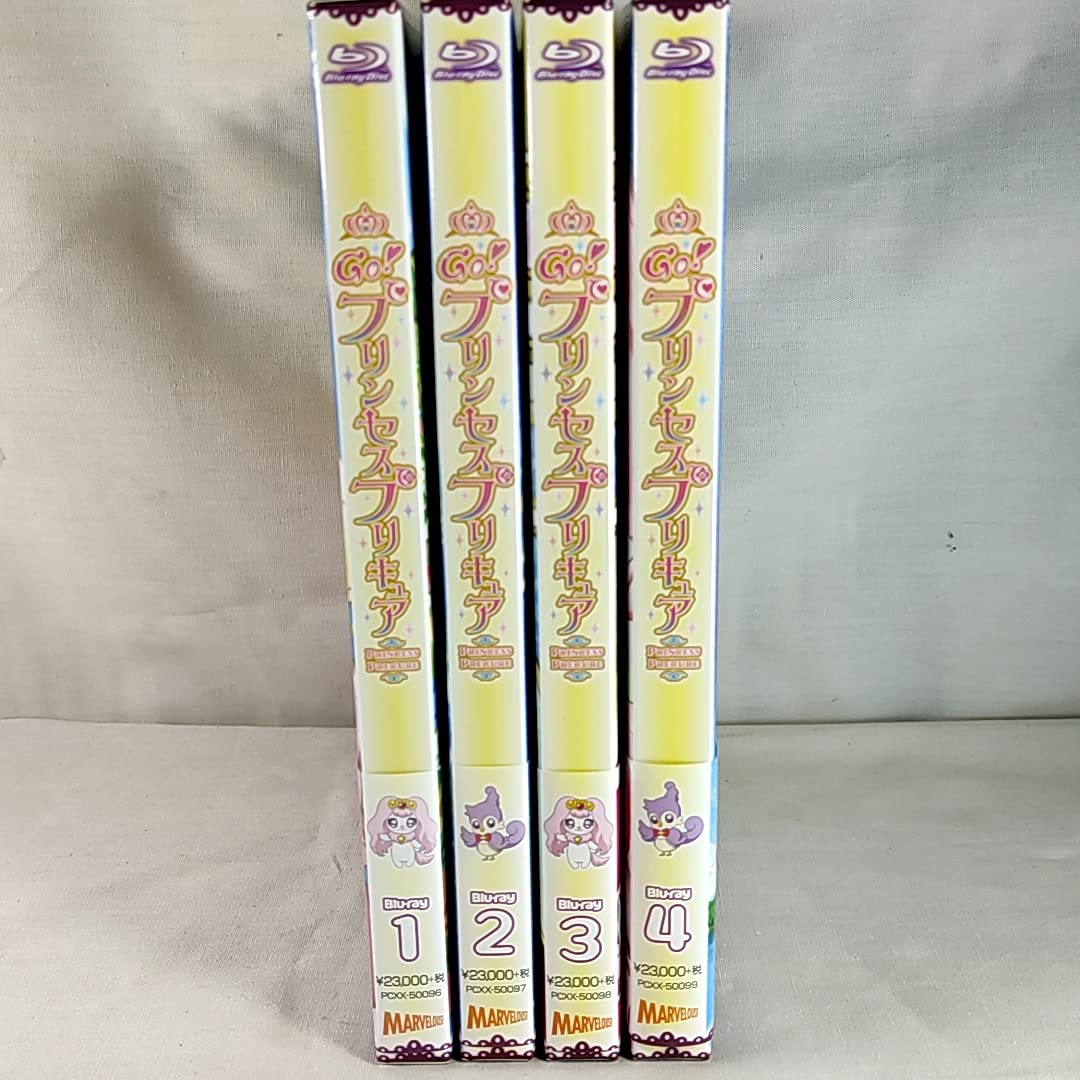 Amazon.co.jp: 特典全付 Go!プリンセスプリキュア Blu-ray Disc 全4巻 