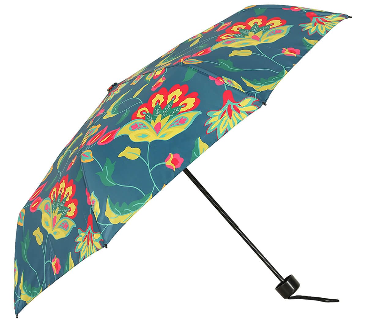 Diwali Sale India Circus By Krsnaa Mehta Cyanic Pop Burst Portable Travel 3 Fold Umbrella For Rain Windproof, Sun &Amp; Uv Protection Strong Compact &Amp; Easy Open/Close Car Umbrella, Man, Women, Girls, Boys