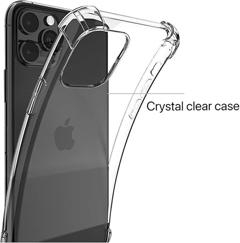 Miniatura 5 de Funda compatible con iPhone 13 Pro Max, solo para modelos nuevos de 6.7 pulgadas 2021, transparente, 4 esquinas con protección a prueba de golpes
