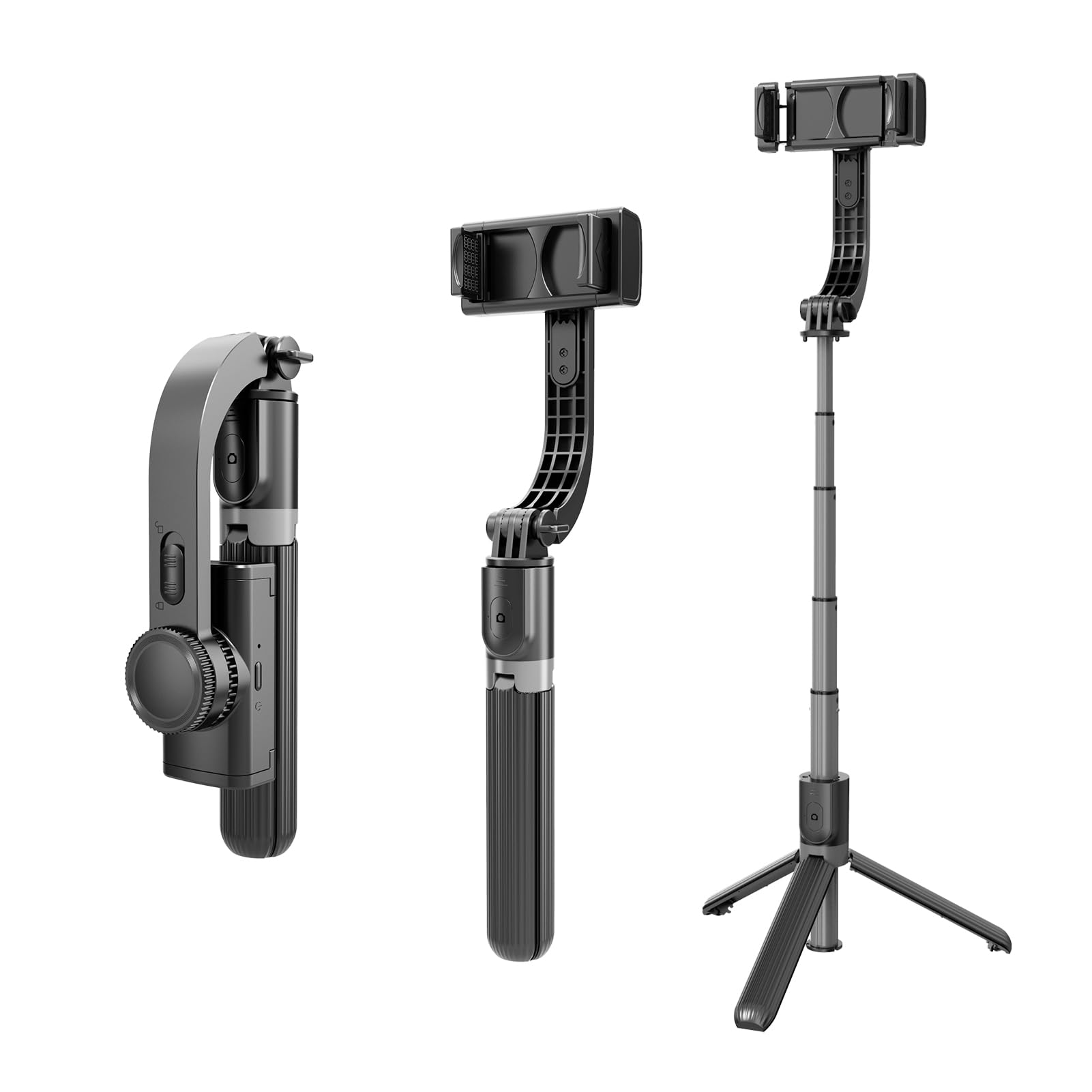 Stabilisateur de cardan anti-vibration pour éliminer les vidéos floues sur trépied