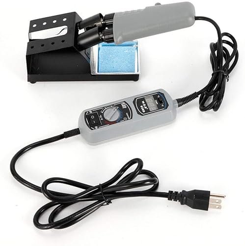 Miniatura 3 de LOYALHEARTDY Kit de estación de soldador, WEP 938D 110V desoldar pinzas calientes mini estación de soldador para BGA SMD