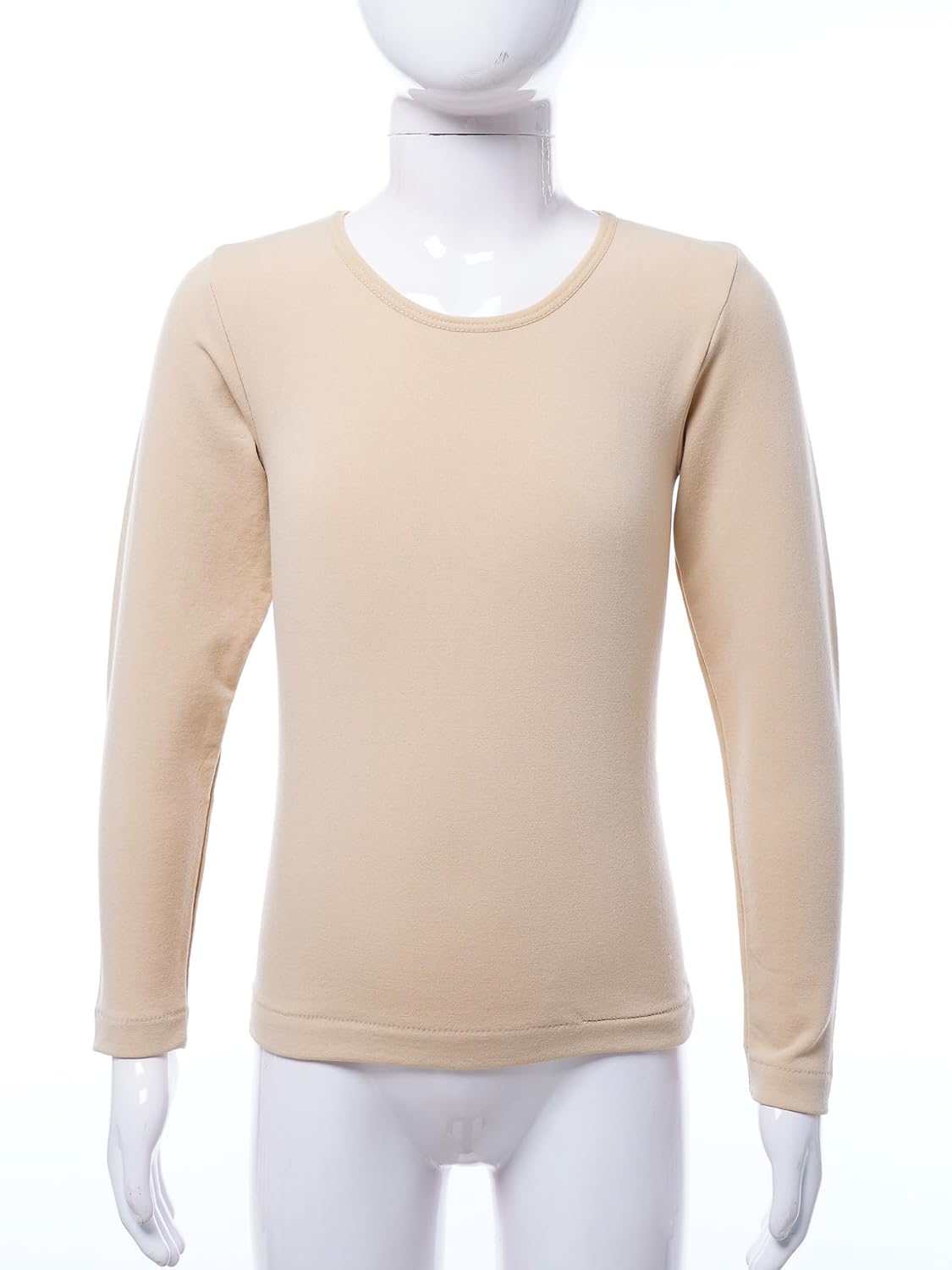 ACSUSS Kids Thermal Base Layer Set Long Sleeve Top and Leggings Winter Underwear for Girls Boys Ballet Gymnastics