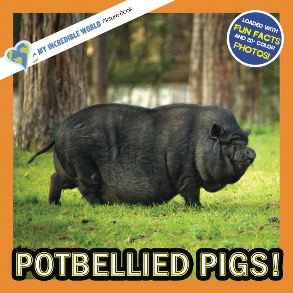 Potbellied Pigs!: A My Incredible World Picture Book for Children (My Incredible World: Nature and Animal Picture Books for Children)
