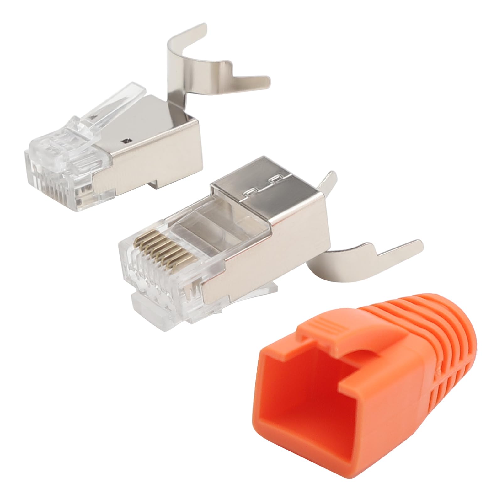 HENGBIRD Lot de 10 connecteurs RJ45 CAT 7 CAT 6A, avec HENGBIRD Lot de 10 connecteurs RJ45 CAT 7 CAT 6A, avec