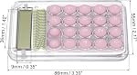 PATIKIL Desktop Calculator, Large 8 Digit LCD Display Mini Pocket Portable Desk Calculator Standard Function for Home Office Style 1, Pink