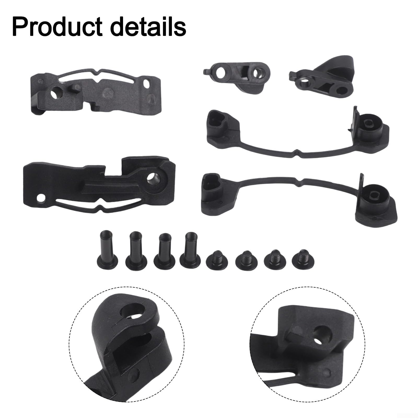 Kit di riparazione per tettuccio apribile convertibile AP364042 per fortwo W451 2006-2014, set di clip di ricambio in plastica per riparare il meccanismo del tetto danneggiato rotto