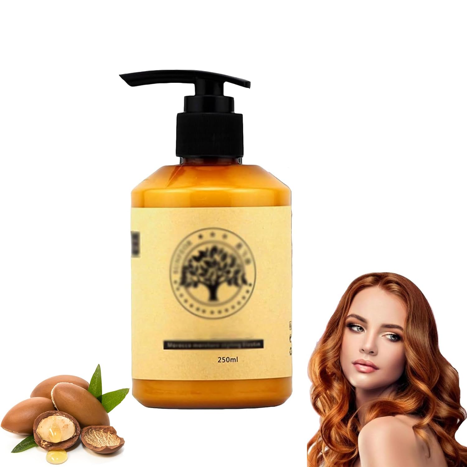 OBRVEMoroccan Volume Hydrating Elasticity Styling Cream (1PCS, 4 Fl Oz, Long-lasting)