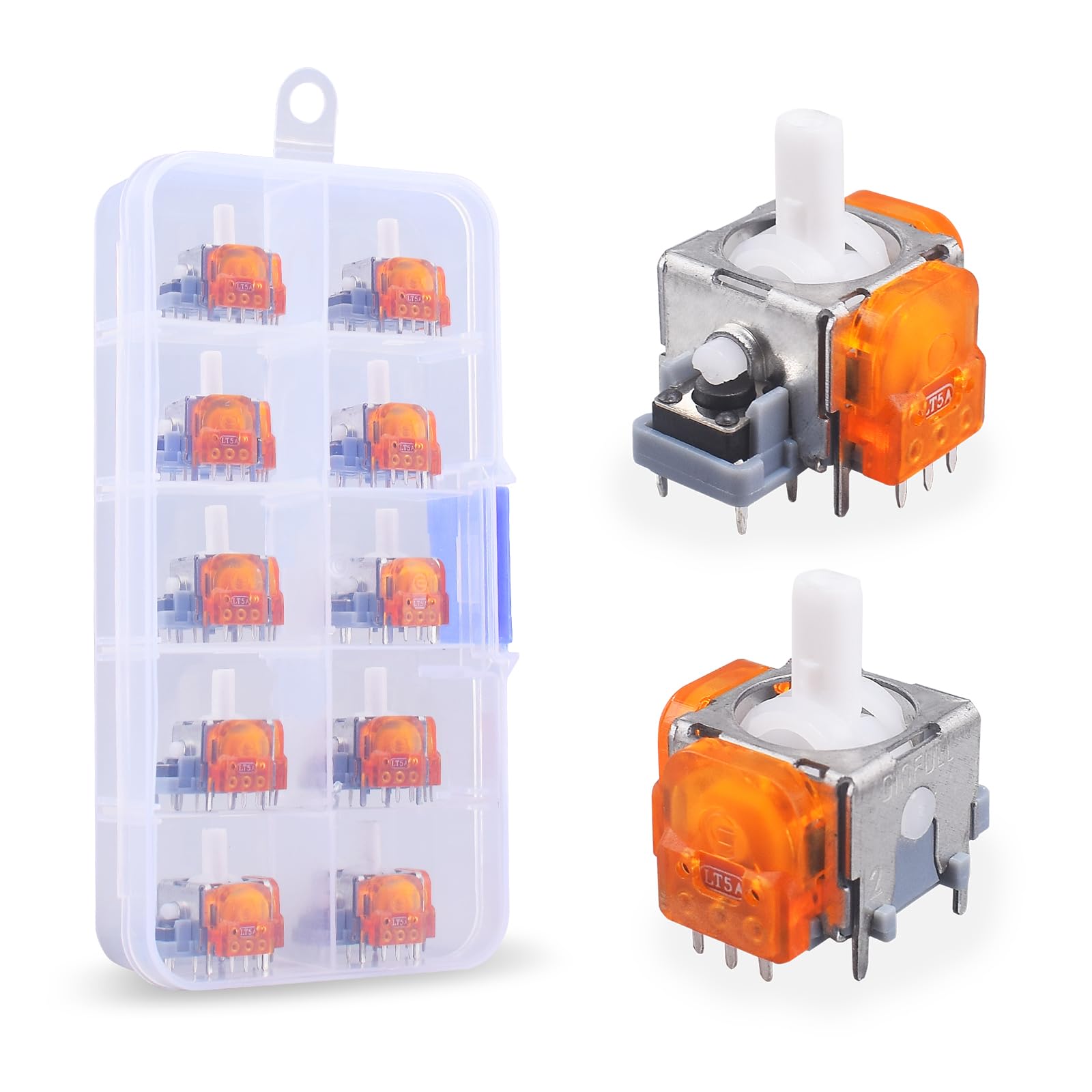 Qualitied TMR Electromagnetic Joystick Replacement for Xbox/PS5/PS4/Switch Pro-10 Packs (TMR Switch PRO)