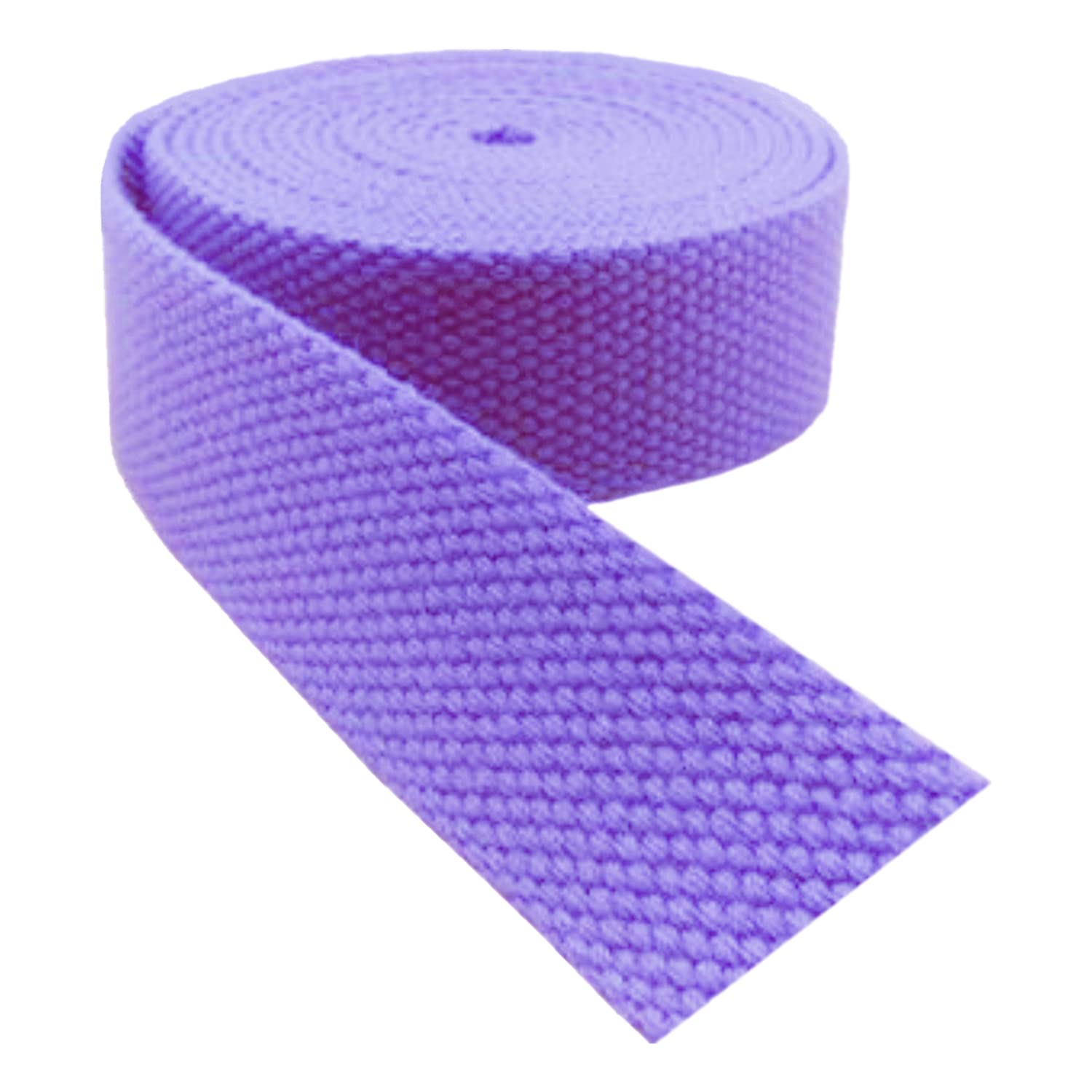 FGJsfhrDTU Webbing, Cotton Multicolor 20-50mm 9 Meters(Light Purple,20 mm)