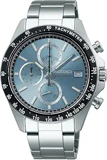 [セイコーウオッチ]SEIKO SELECTION SBTR029 メンズ腕時計 電池式クオーツ クロノグラフ 日付カレンダー搭載 文字盤ライトブルー ステンレススチール
