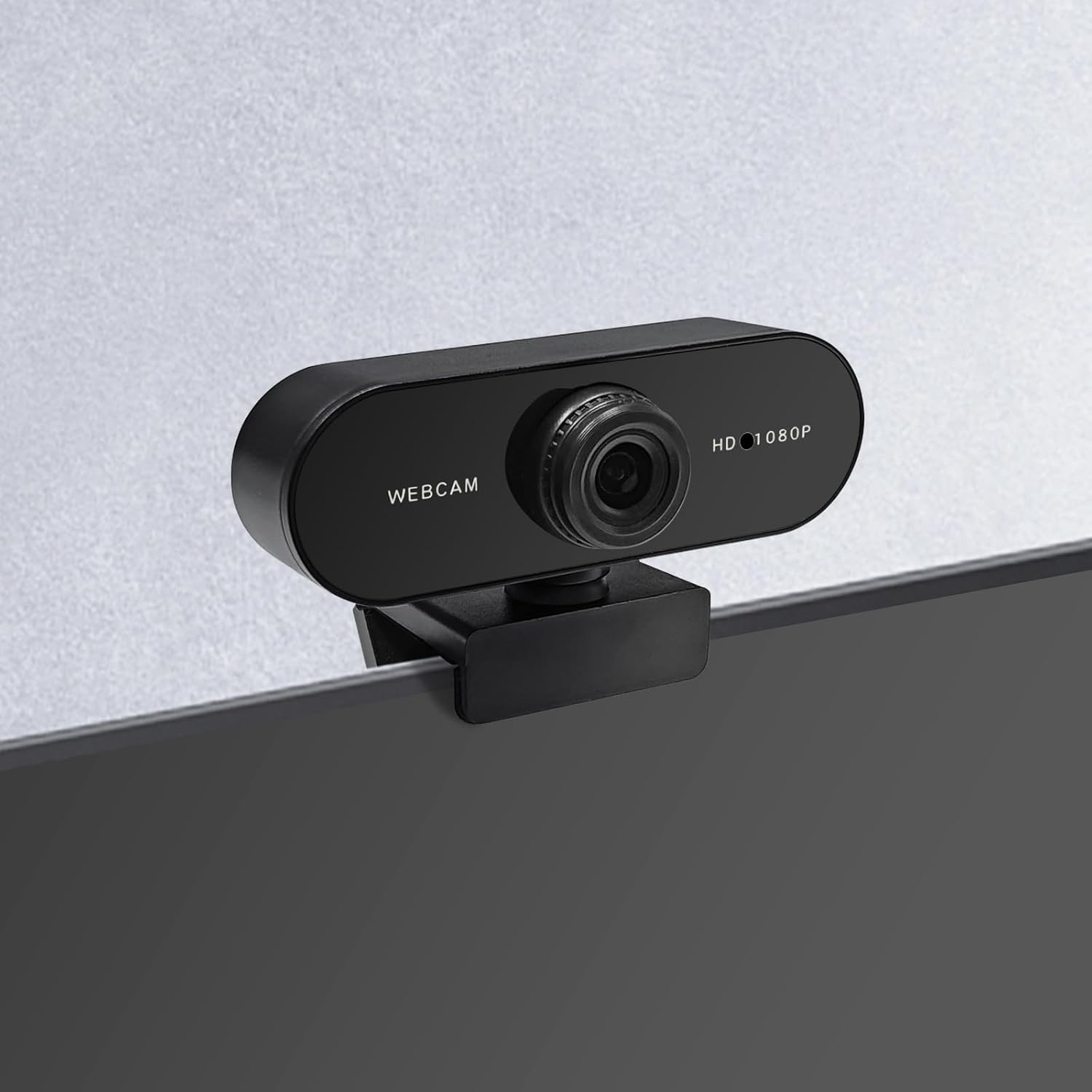 Webcam 1080p para PC, foco automático PDAF, microfones com cancelamento de ruído AI duplo, correção automática de luz, Plug and Play