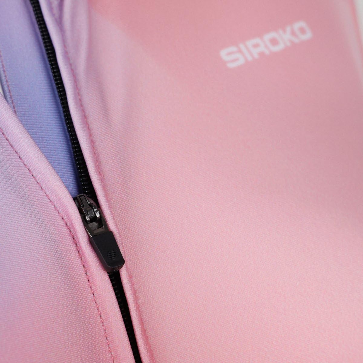 SIROKO Maillot de Manga Corta Ciclismo M2-W NRC Purple Morado