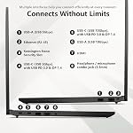 Lenovo ThinkPad E16 Gen 2 Business Laptop, 16" FHD+ Display, AMD Ryzen 7 7735U, 32GB DDR5 RAM, 1TB SSD, Fingerprint, Backlit, Wi-Fi 6, Windows 11 Pro, Bundle with Targus USB-C 100W Docking Station