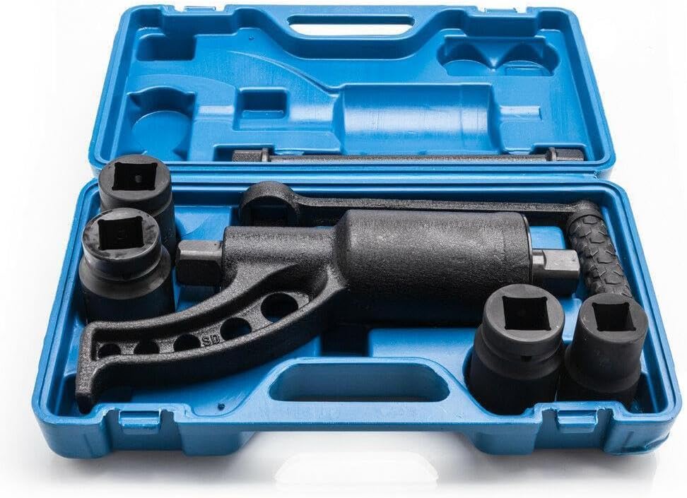 Torque Multiplier Set Wrench Lug Nut Labor Saving Lugnuts Remover 4pcs Socket