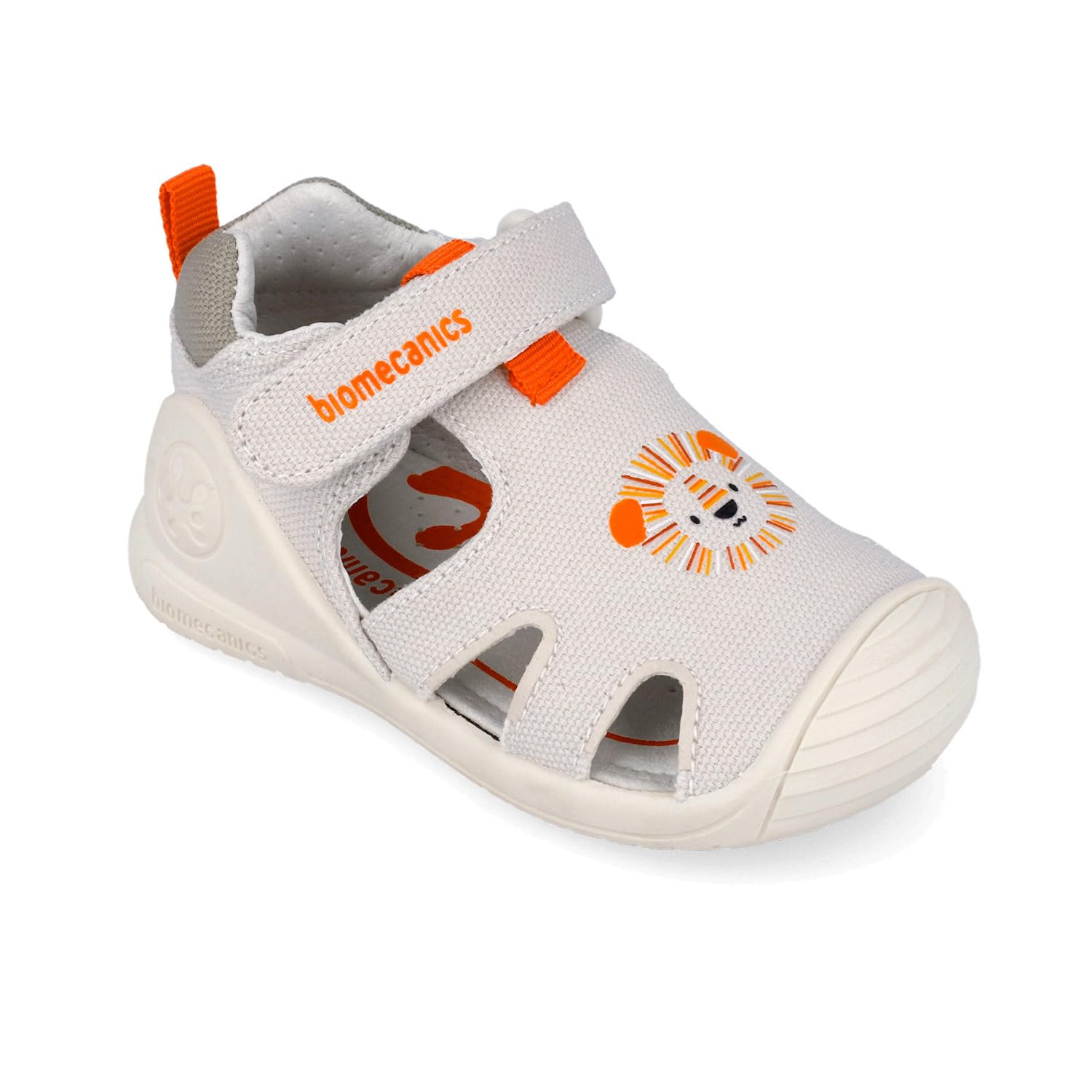 Biomecanics Sandales décontractées en toile beige pour enfant