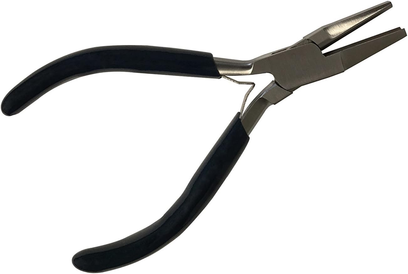 5" Concave/Convex Ring Bending Pliers Jewelry Making Beading Wire Working Tool