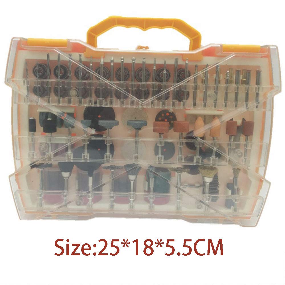 Kit de accesorios de herramientas rotativas, 302 piezas, herramientas multifuncionales para moler, cortar, pulir, afilar, grabar, cepillar, limpiar