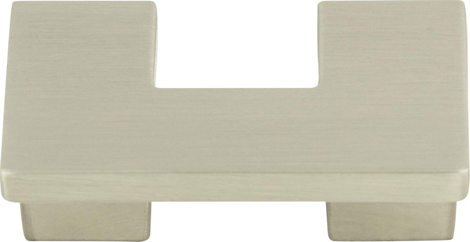 Atlas Homewares A845-BN U-Turn Collection 1-1/4 U-Turn Knob, Brushed Nickel