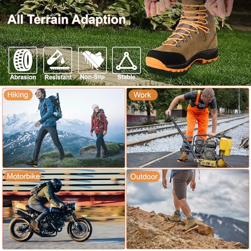 Image of Men's Hiking Boots - Durable and Comfortable Men's Climbing Boots for Rugged Outdoor Adventures, Perfect for Hiking, and Climbing