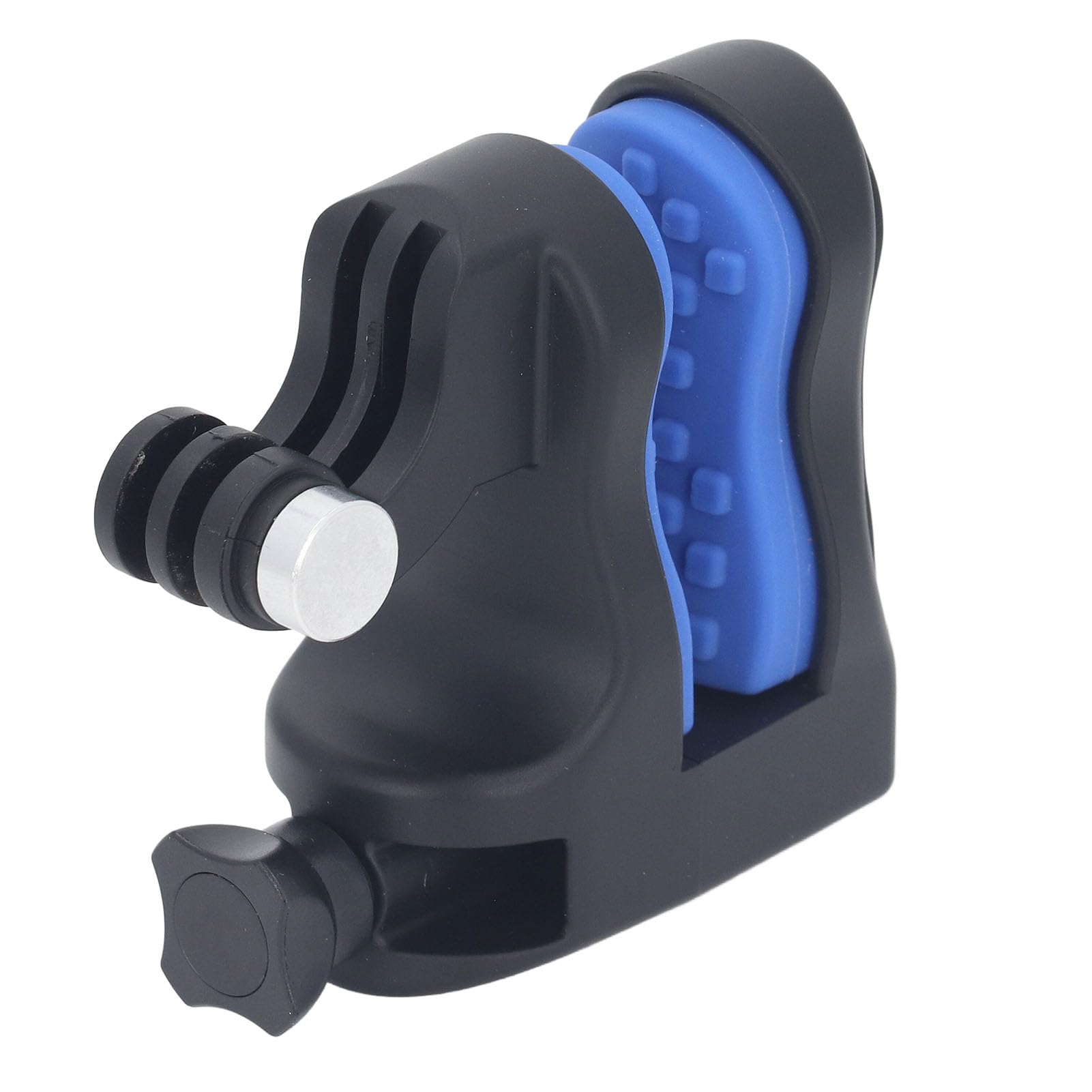 Kit Supporto per Mento per Casco Moto, Morsetto Regolabile in | Protezione in Silicone, Morsetto Regolabile da 18 a 35 Mm, Compatibile con , Session e Yi.