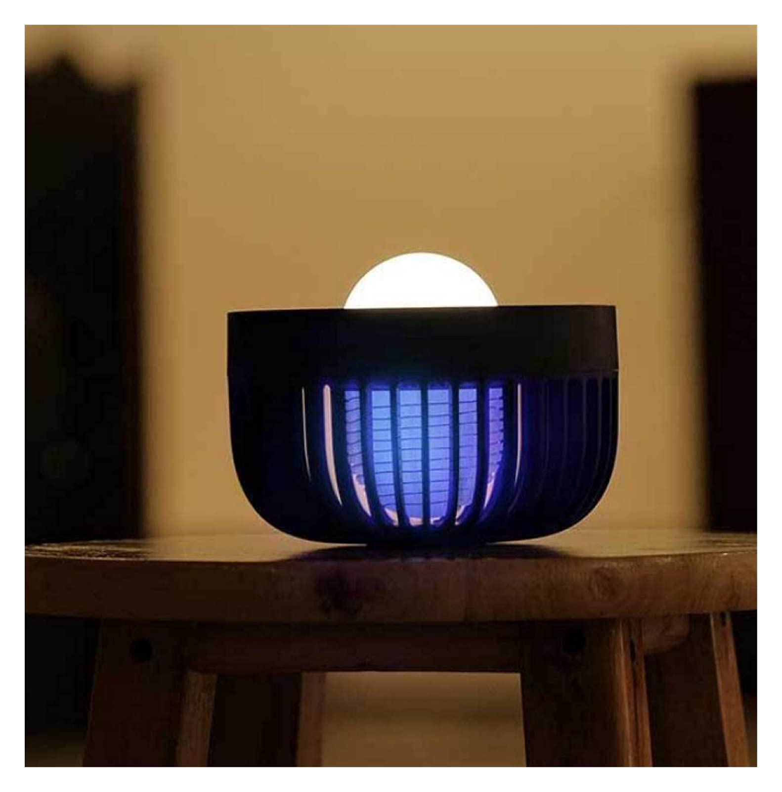 Lámpara para Matar Mosquitos Lámpara silenciosa para Matar Mosquitos Hogar Interior Bug Zapper Luz Ultravioleta Hogar portátil Multifuncional Mosquito Killer Repelente de Insectos (Color : A)
