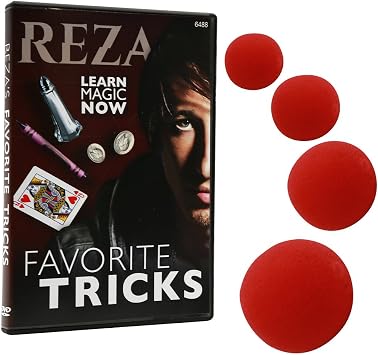 Rezas Favorite Tricks DVD - Telekinesis Triple Prediction Levitation & More