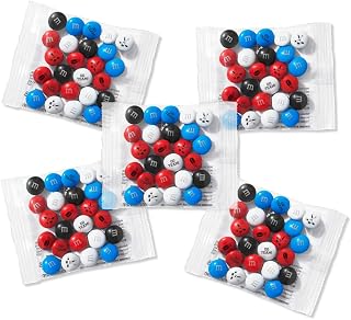 M&M'S WORLD Hockey Milk Chocolate Candy Party Favors, set of 30, for Hockey Party Decor, Gifts, Favors or Sports Theme Birthday