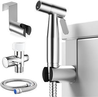 BRITULIF Handheld Bidet Sprayer - Leak-Proof Toilet Jet for Muslim Shower, Feminine Wash & Cloth Diapers, Easy Install