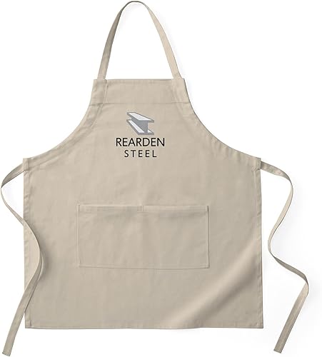 CafePress Rearden Steel Kitchen - Delantal con bolsillos para hornear, asar a la parrilla