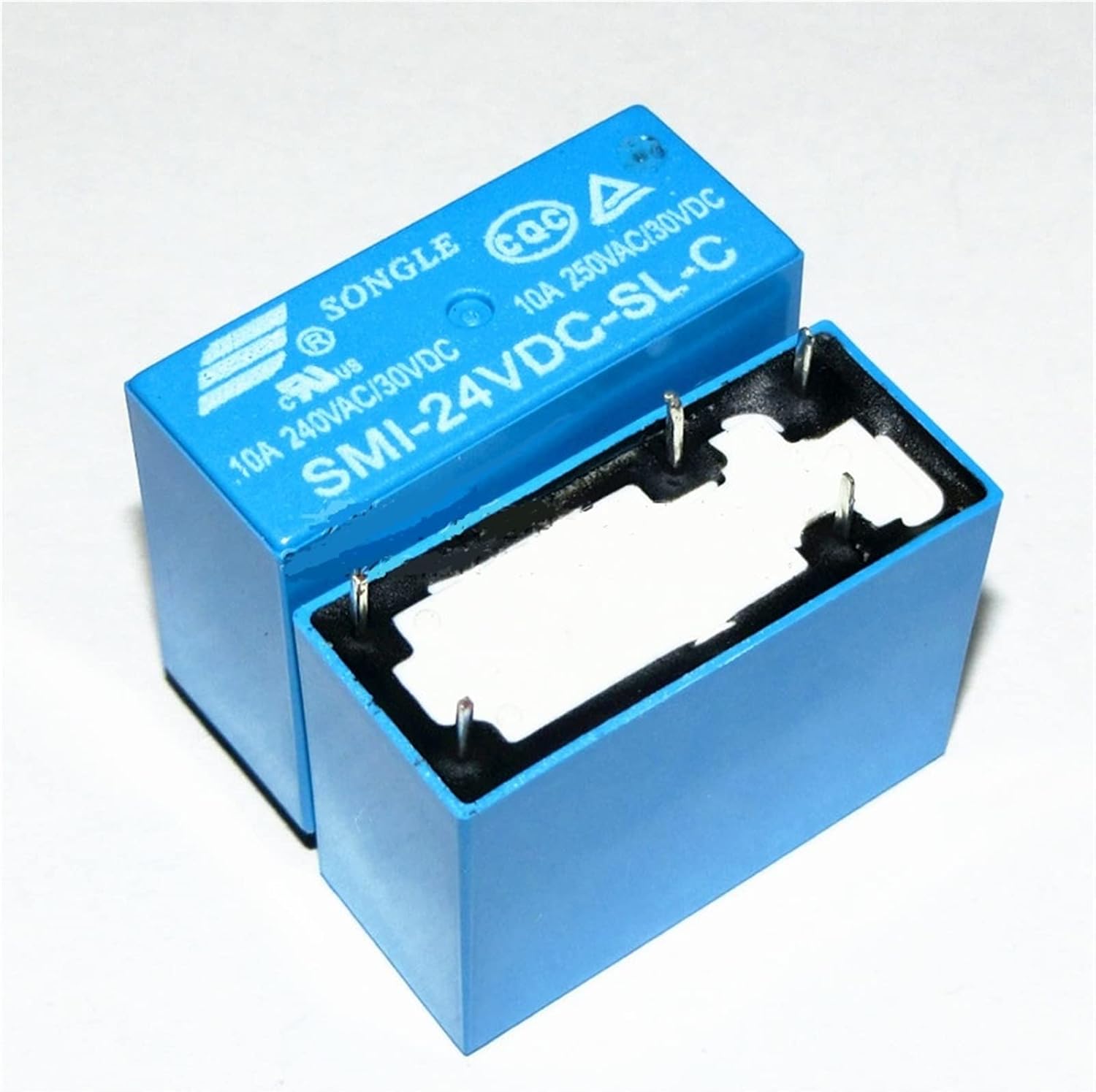 5PCS Original New Relays SMI-05VDC 12VDC 24VDC-SL-A 24VDC-SL-C 10A 4PIN 5PIN 5V 12V 24V(SMI-12VDC-SL-C 5PIN)