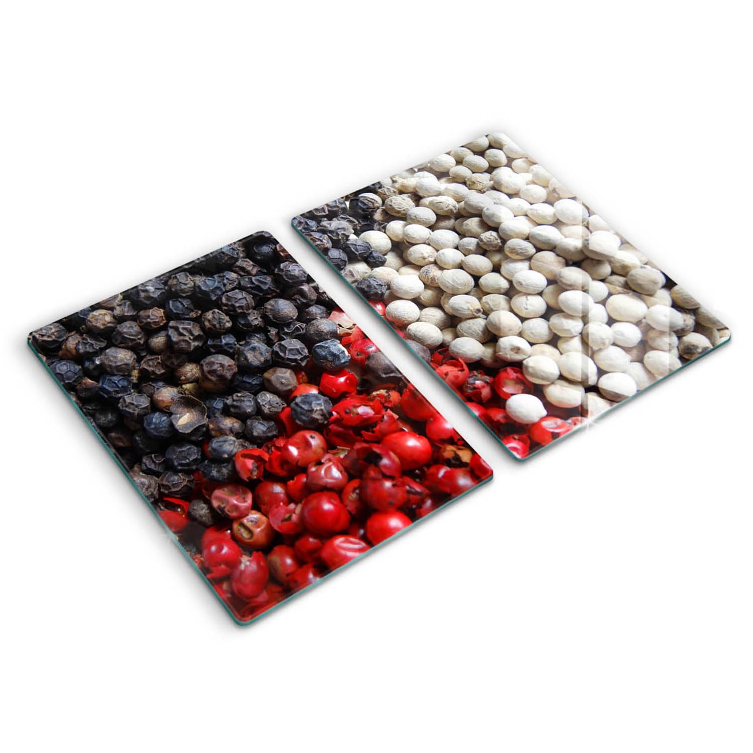Planche à découper induction Wallfluent 2x40x52cm en verre pour protection de plaque