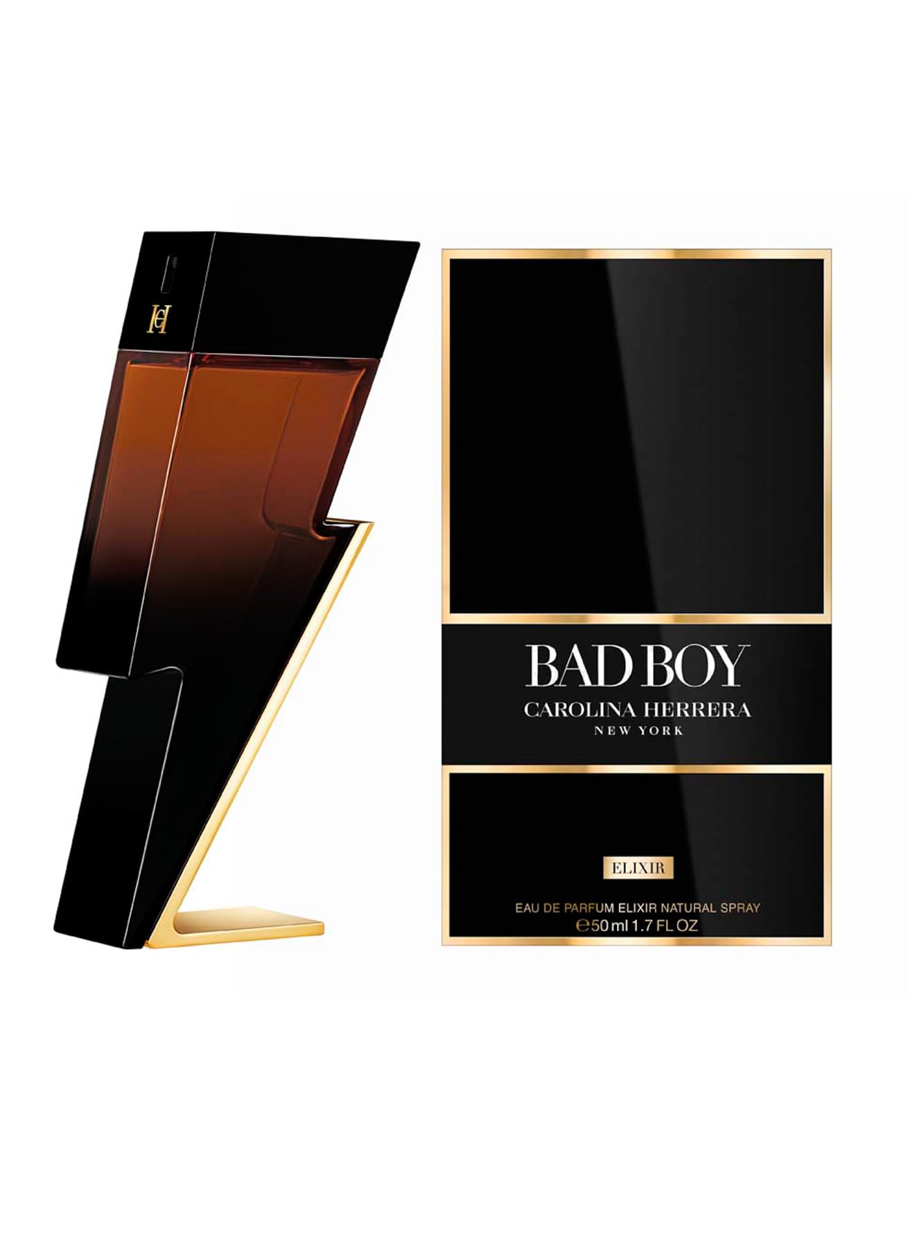 Woda perfumowana Carolina Herrera Bad Boy Elixir, 50 ml