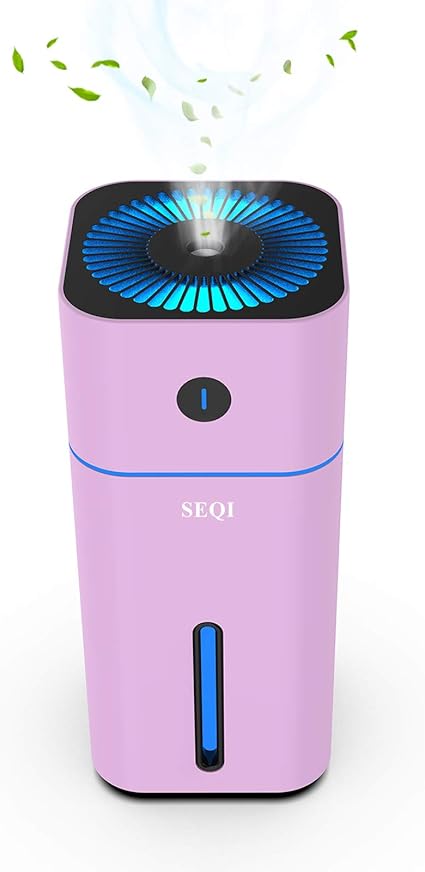 Amazon 加湿器 卓上 超音波 加湿機 Usb給電超静音 七色ledライト ペットボトル 静か 節電 小型ミニ 空気浄化機 車 かしつき 車用 加湿器 携帯 会社 家庭用 部屋 オフィス 寝室 子供 空気浄化 抗菌 乾燥防止 自動停止 Seqi 加湿器
