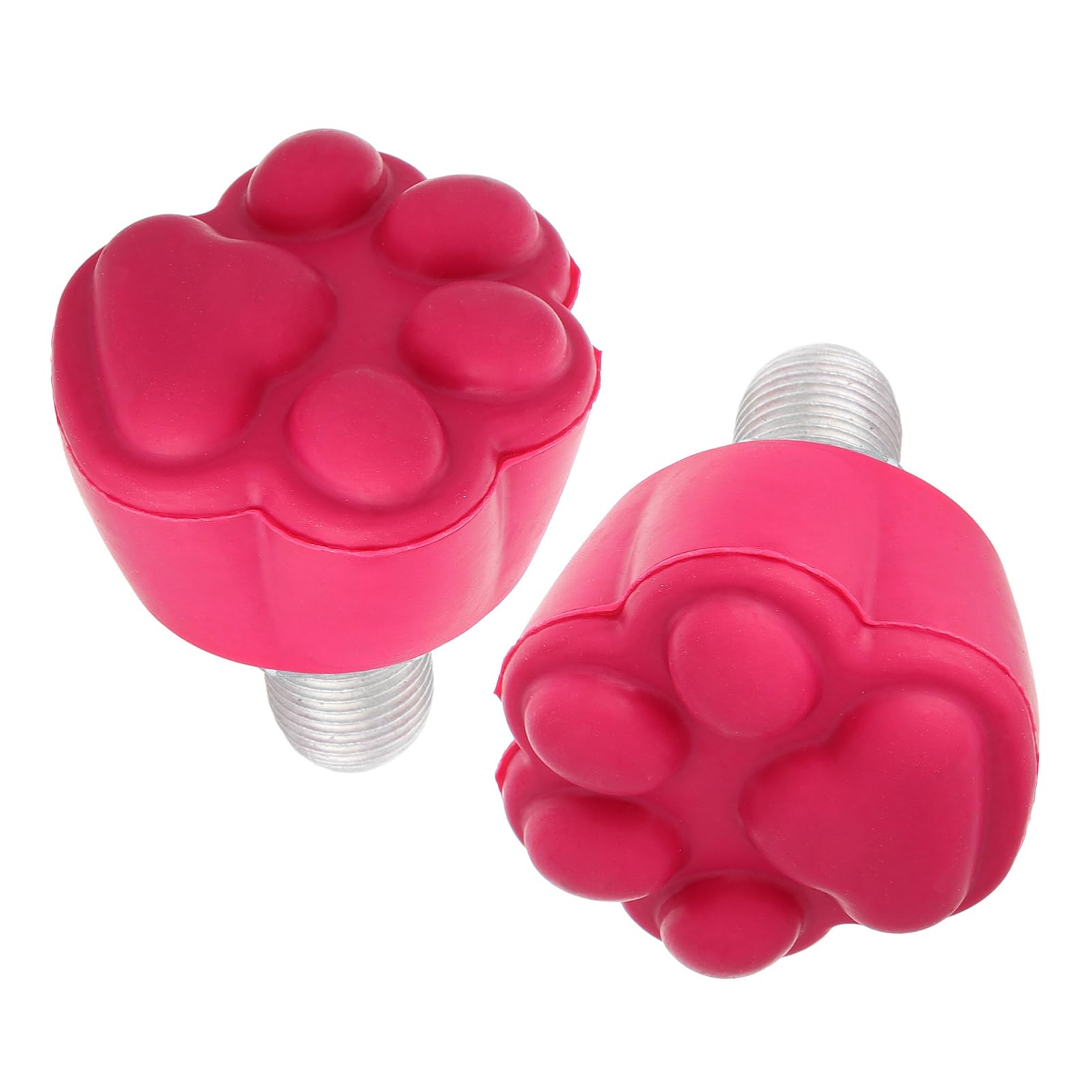 VICASKY 2pcs Quad Skates Toe Stops Rubber Brake Blocks for Roller Skating Safety Easy Install