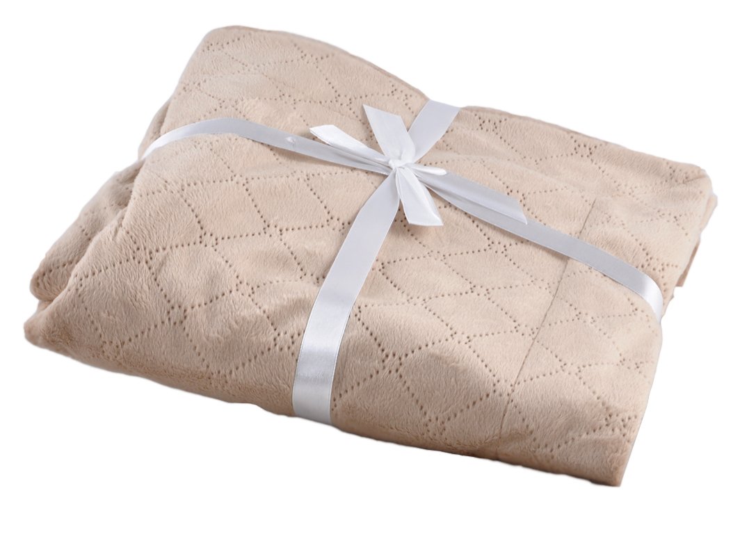 MI CASA CUSKI Blanket 90 x 75 Brown